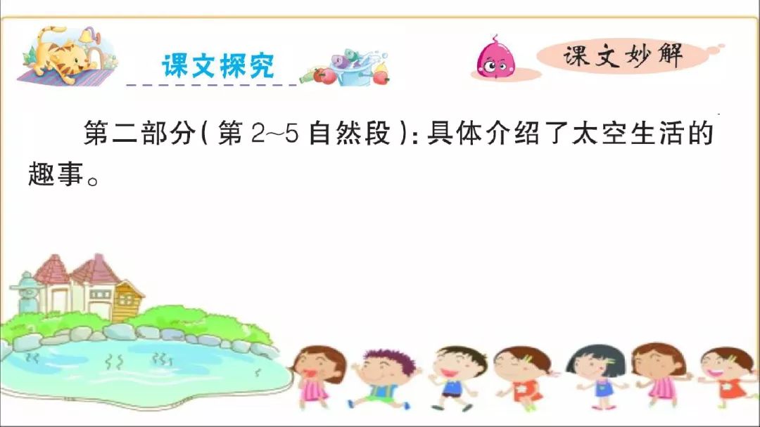 课文太空生活趣事多的课文教程_部编版太空生活趣事多课文原文_太空生活趣事多原课文