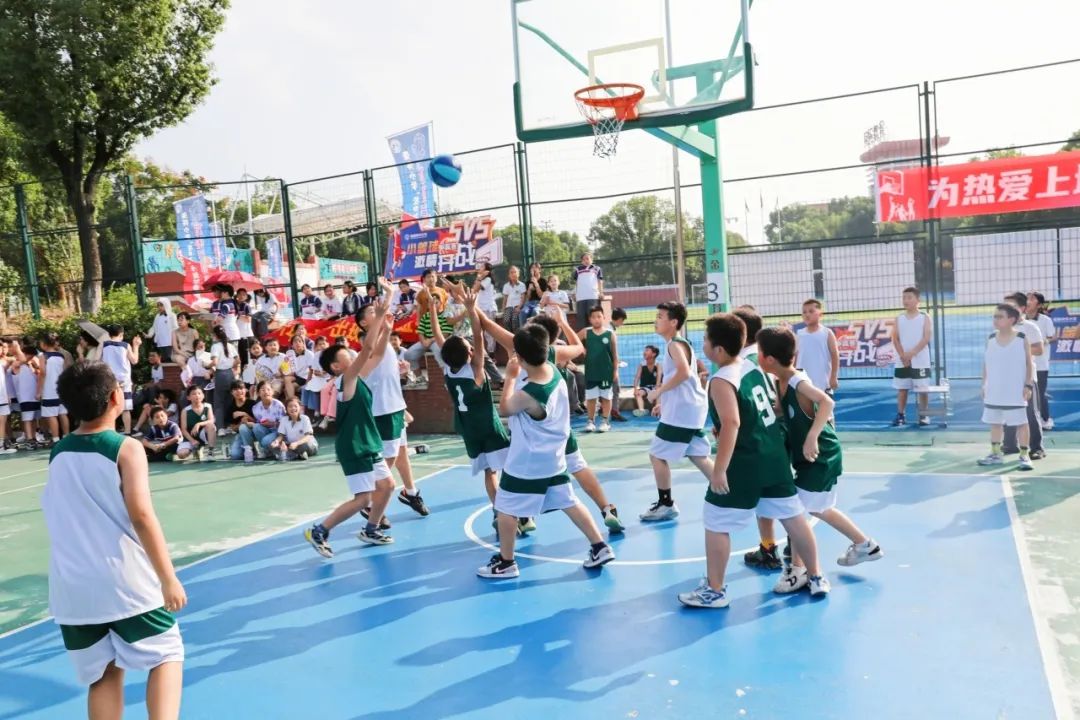 荣怀小学举办校BA小篮球争霸赛，激发学生
