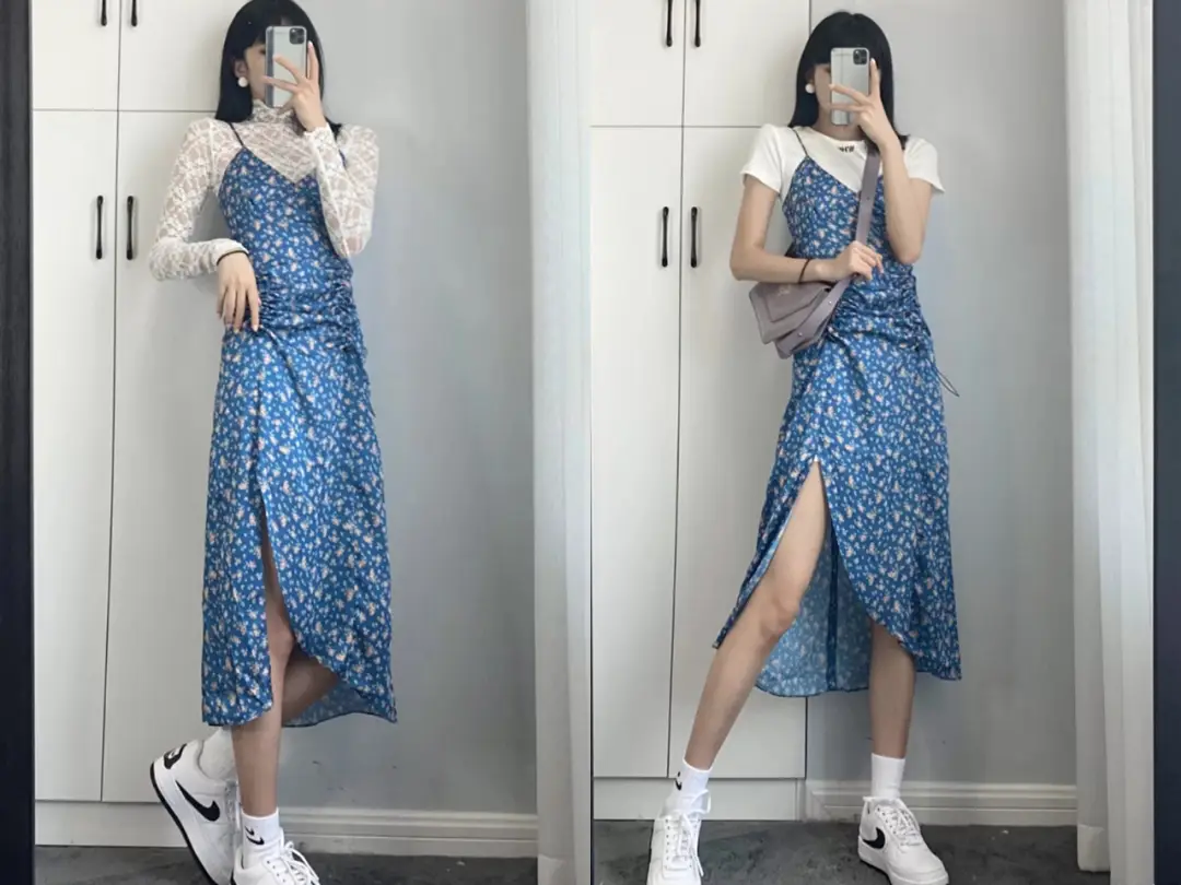 穿裙子运动鞋_鞋穿运动裙子好看吗_运动鞋穿裙子如何配袜子